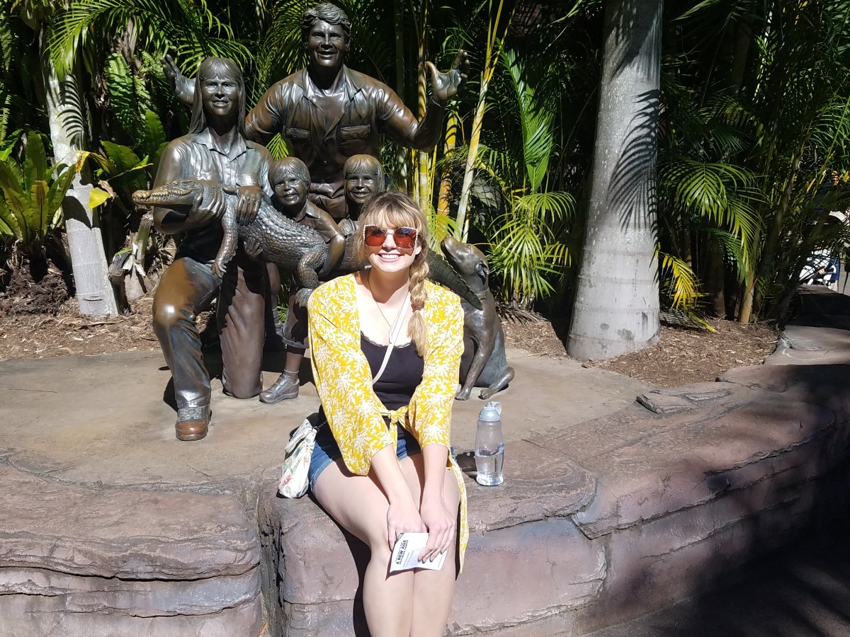 Getting Wild with the Irwins at the Austalia&nbsp;Zoo.